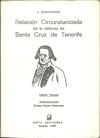 RELACION CIRCUNSTANCIADA DE LA DEFENSA DE SANTA CRUZ DE TENERIFE