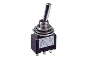 CONMUTADOR UNIPOLAR 2 POSICIONES AZUL