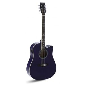 GUITARRA ACUSTICA ADMIRA TENNESSEE MORADA BRILLO