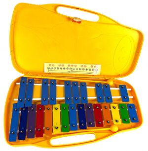 CARRILLON CROMATICO 25 NOTAS GLOCKENSPIEL 25K