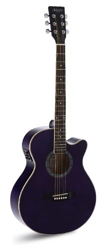 GUITARRA ACUSTICA ADMIRA INDIANA MORADA SATINADA