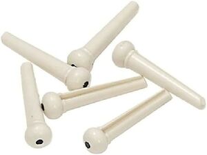 PIVOTES TGI PUENTE GUITARRA ACUSTICA BLANCO