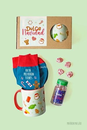 PACK TAZA DULCE NAVIDAD