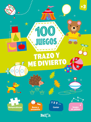 100 JUEGOS  - TRAZO Y ME DIVIERTO +3