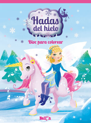 HADAS DEL HIELO - BLOC PARA COLOREAR