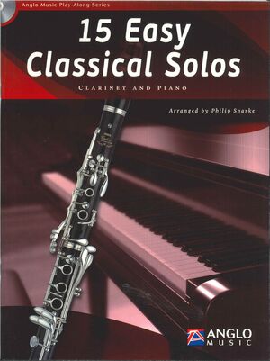 15 EASY CLASSICS SOLOS CLARINETE + CD
