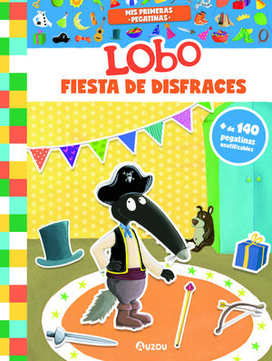 MIS PRIMERAS PEGATINAS - LOBO - FIESTA DE DISFRACES.