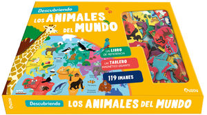 DESCUBRIENDO LOS ANIMALES DEL MUNDO. TABLERO MAGNÉTICO