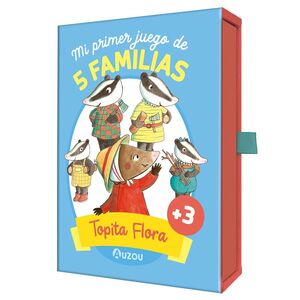 MI PRIMER JUEGO DE CARTAS 5 FAMILIAS TOPITA FLORA