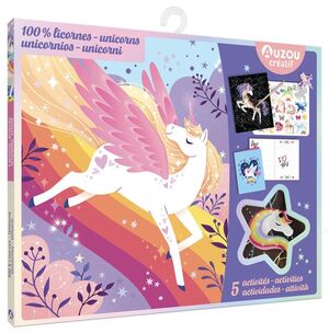 UNICORNIOS ARCOIRIS ESTUCHE DE ARTISTA