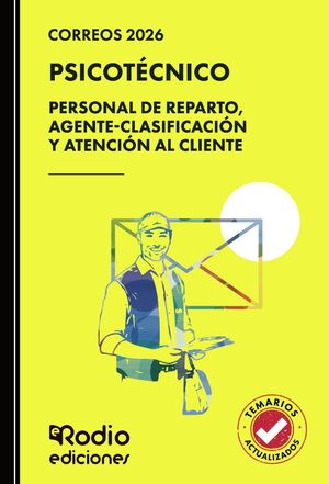 CORREOS 2026. PSICOTÉCNICO. PERSONAL DE REPARTO, AGENTE-CLASIFICACIÓN Y ATENCIÓN