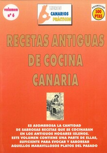 RECETAS ANTIGUAS DE COCINA CANARIA