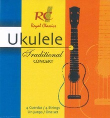 ROYAL CLASSICS UKELELE TRADITIONAL CONCERT UKC40 (JGO.)