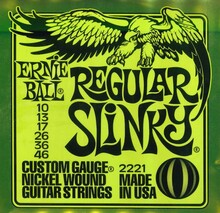 ERNIE BALL REGULAR SLINK 2221 10-46 