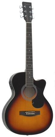 GUITARRA ACUSTICA DAYTONA A-401CE SOMBREADO