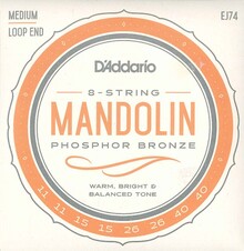 DADDARIO MANDOLINA EJ74 011-040
