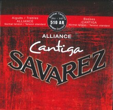 SAVAREZ ALLIANCE CANTIGA TENSION NORMAL 510-AR (JGO.)