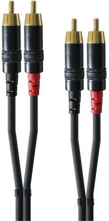 CABLE 2RCA - 2RCA 1,5MTS CORDIAL CFU 1,5 CC