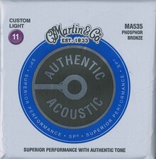 MARTIN ACUSTICA MA535 011-052 CUSTOM LIGHT PHOSPHOR BRONCE