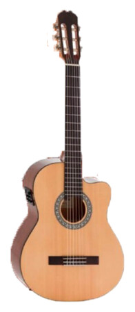 GUITARRA CLASICA ADMIRA ALBA ELECTRIFICADA CUTAWAY