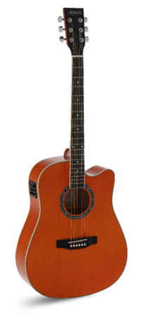 GUITARRA ACUSTICA ADMIRA TENNESSEE NARANJA BRILLO