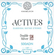 KNOBLOCH 500ADN ACTIVES DOUBLE SILVER SN NYLON FULL SET HIGH TENSION 34.5