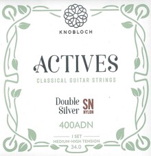 KNOBLOCH 400ADN ACTIVES DOUBLE SILVER SN NYLON MEDIUM HIGH TENSION 34.0