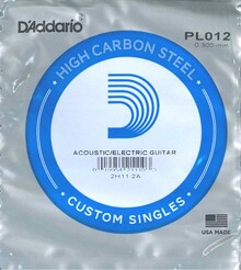DADDARIO PL012 CARBON STEEL