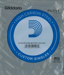 DADDARIO PL011 CARBON STEEL