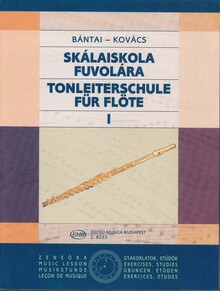 SKÁLAISKOLA FUVOLÁRA - TONLEITERSCHULE FÜR FLÖTE VOL.I