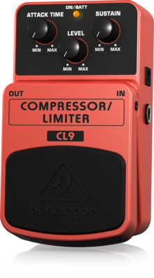 PEDAL BEHRINGER COMPRESSOR LIMITER CL9