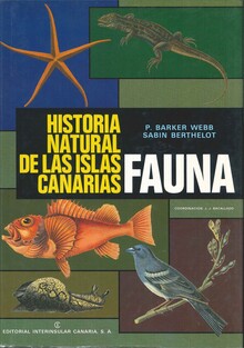 HISTORIA NATURAL DE LAS ISLAS CANARIAS. FAUNA